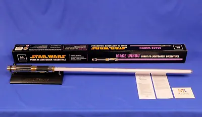 Star Wars Force Fx Mace Windu Attack Of The Clones Master Replicas Lightsaber • $503.99