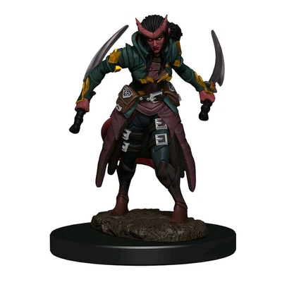 $20.95 • Buy Dungeons & Dragons Premium Female Tiefling Rogue Pre-Painted Figure