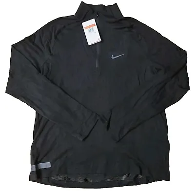 $155 Nike Therma-FIT ADV Run Division Men's Large Running Mid Layer Black DV9287 • $137.03
