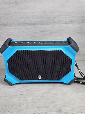 Ecoxgear Waterproof Bluetooth Speaker LED Light GDI-EXSLT-800 Ecoslate Blue • $40.50