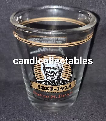 Six Generations Of Distillers Jim Beam Bourbon Shot Glass Great Used Condition • $30