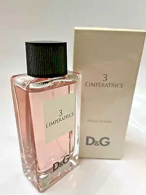 Dolce Gabbana L'imperatrice Eau De Toilette 100 Ml. / 3.3 Fl Oz. • $79.99