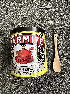 Marmite Collectable 'Vintage' Tin And Wooden Spoon Gift Set Empty Sep 2023 • £5