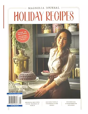 2023 Holiday Recipes Magnolia Journal Special Issue Gaines Family 96-Pages-PB • $7