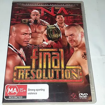 TNA Wrestling : Final Resolution 2008 (DVD) Kurt Angle / Christian / AJ Styles • $9.99