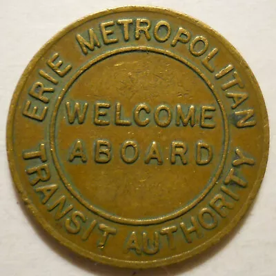 Erie Metropolitan Transit Auth. (Pennsylvania) Transit Token - PA360E • $1.49