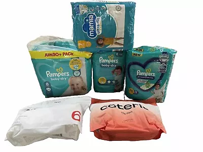 Pampers Size 8 XXXL MAMIA 7 Diapers Not Vintage  • $99