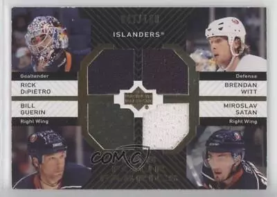 2007-08 Upper Deck Fab Four Fabrics /100 Rick DiPietro Brendan Witt Bill Guerin • $12.04