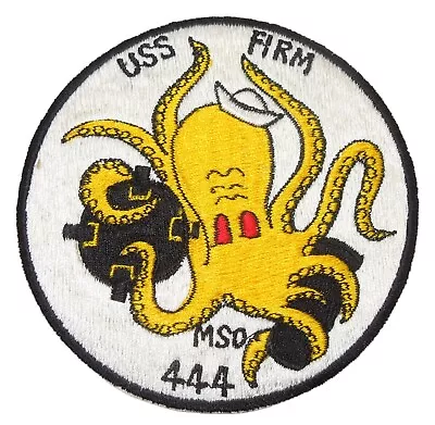 Vietnam War US Navy Japanese Made USS Firm MSO-444 Patch J33 • $19.99