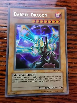 Yu-Gi-Oh! TCG Barrel Dragon Metal Raiders MRD-126 Unlimited Ultra Rare • $9.99