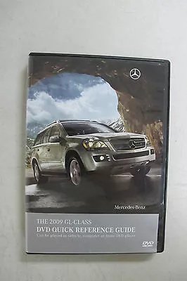 Genuine 2009 Mercedes Benz GL-Class DVD Quick Reference Guide • $12