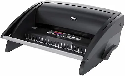 GBC CombBind C110 Binding Machine 12 Sheet Punch Capacity A4 Black OPEN BOX • £39.95