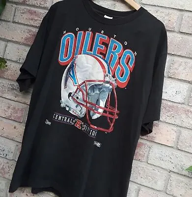 Vintage NFL Houston Oilers Shirt Unisex Heavy Cotton Men Women S-5XL • $16.97