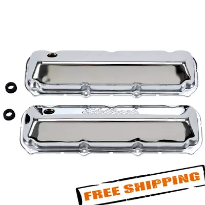 Edelbrock 4463 Signature Series Valve Covers For Ford 429/460 V8 • $106.06