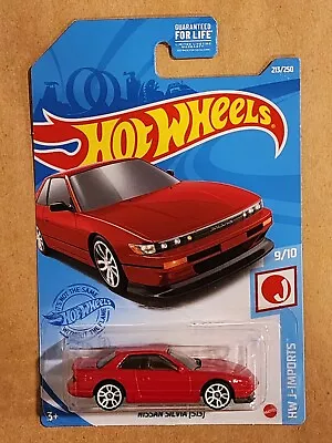 2021 Hot Wheels HW J-IMPORTS 9/10 Nissan Silvia (S13) 213/250 Red JDM • $3.89