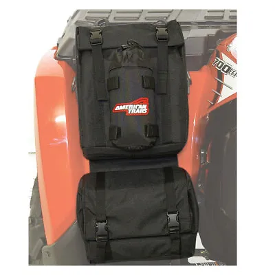 American Trails ATV Fender Bag Black Quad 4 Wheeler FENBLK • $58.95