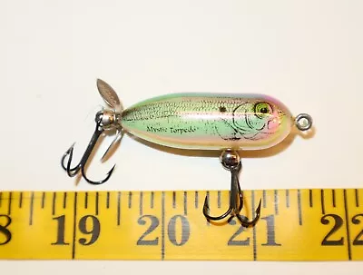 Vintage Heddon Mystic Tiny Torpedo Fishing Lure • $0.01