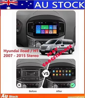 ✅For Hyundai H1 ILoad Imax Starex I800 GPS 2007- 15 Head Unit CarPlay Car Stereo • $249