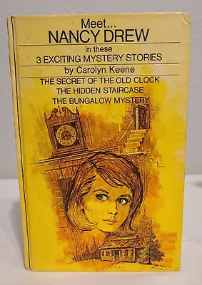 HTF  MEET NANCY DREW In These 3 EXCITING MYSTERY STORIES By C. Keene C.1959 VGC • $7.85