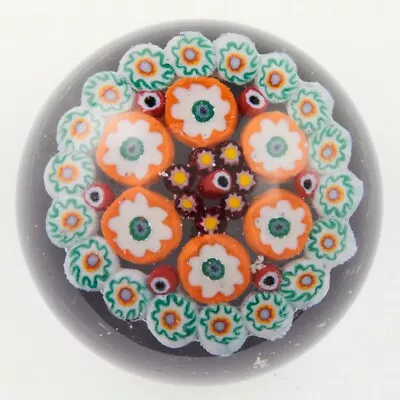 An Ysart Brothers Concentric Paperweight With Complex Canes C1950 • £106.25