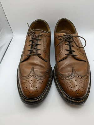 $185 • Buy Florsheim Cognac/Brown  Royal Imperial VGT 5 Nail V Cleat Wing-Tip 93602  11D