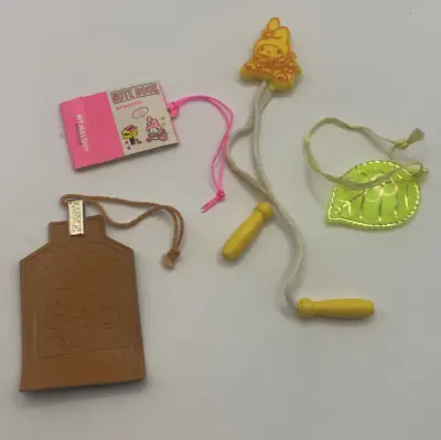 Vintage 70s My Melody Mini Trinket Charms Sanrio Notepad Magnifying RARE Tag • $25
