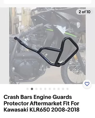 2008-2018 Kawasaki 650 KLR CRASH BARS • $100