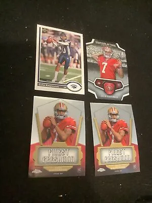 Colin Kaepernick 2011 Rookie Card Lot All Pictured Topps Finest / Chrome UD • $6.99