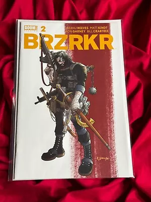 Brzrkr #2~Grampa Color Splash Variant~Keanu Reeves Garney Kindt Story Art~NM • $0.85