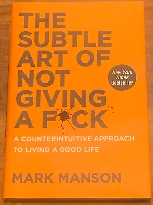 $15 • Buy Book: The Subtle Art Of Not Giving A F**k - Mark Manson