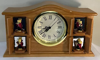 VTG Mr. Christmas Symphony Surprise Musical Clock W-Musical Bears - READ PLEASE • $150