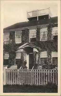 Nantucket MA House W/ Captains Walk MarshalL Gardiner C1910 Postcard • $9.89