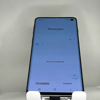 Samsung Galaxy S10 - SM-G973U - 128GB - Prism White (Unlocked)  (s14756) • $102.15