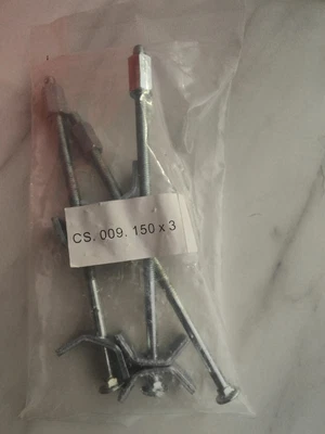 £0.99 • Buy Worktop Joining Bolts 150mm X 3