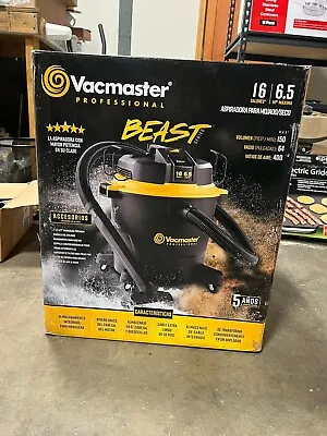 $80 • Buy Vacmaster VJH1612PF 0201 Beast Professional Series Wet Dry Vacuum 120 W 120 V -