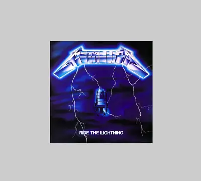Metallica Ride The Lightning Album Cover Sticker Decal • $1.99