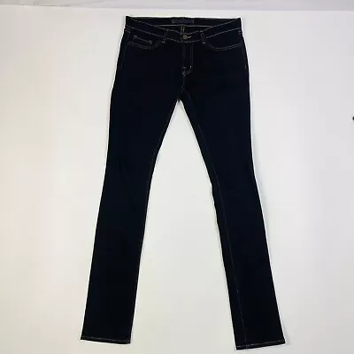 J BRAND Cut #200 912 Black Wash Womens Jeans Size 28 • $27.19
