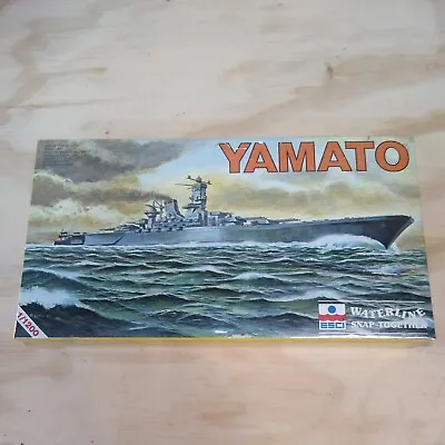 IJN Japanese Battleship Yamato ESCI 408 Waterline 1/1200 1/1250 Scale Model NIB • $19.99