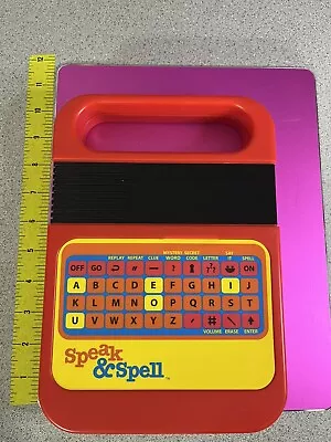 Vintage Speak & Spell Kahootz Electronic Learning Spelling Game Tested And Works • $25