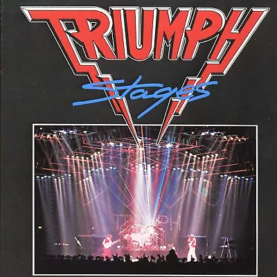 Stages By Triumph (CD 2004 Round Hill Records) *NEW* *FREE Shipping* • $19.95