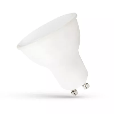 £2.24 • Buy Spectrum LED Reflector 6W=40W GU10 480lm Neutral White 4000K Flood 120° Dimmer