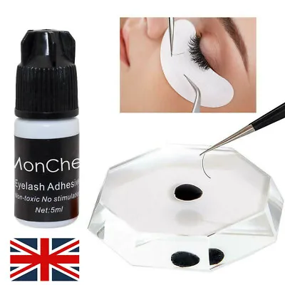 £3.70 • Buy UK Fast Drying Eyelash Extension Glue Strong Adhesive For Semi Permanent Lash