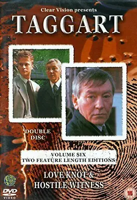 Taggart Volume 6: Love Knot & Hostile Witness DVD Drama (2004) Mark McManus • £3.03