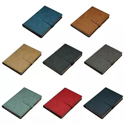 A5/B5 Size Journal Organizer Notepad Leather Notebook For Work Travel College • $27.34