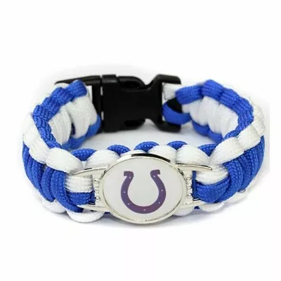 Indianapolis Colts NFL Paracord Bracelet NEW Free Shipping!! • $7.95