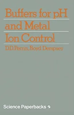 Buffers For Pich And Metal Ion Control Paperback D. D. Dempsey • $9.66