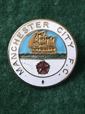 Old Coffer Manchester City Football Club Badge. • £6.50