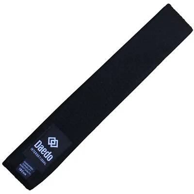 DAEDO Taekwondo Black-Belt/Martial Arts Black-Belt/Karatedo Belt/Judo Blackbelt • $30