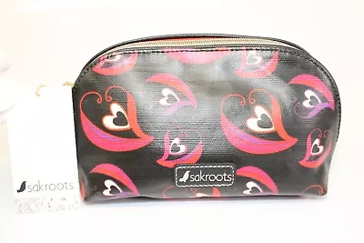 Sakroots Artist Circle Scarlet Floral Zip Jewelry Makeup Style 107346 Pouch NEW • $0.99