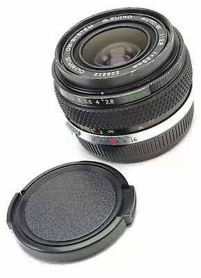 Olympus Zuiko 35mm F/2.8 Wide-Angle Lens - GOOD USED - Marks On Rear Element • £29.99